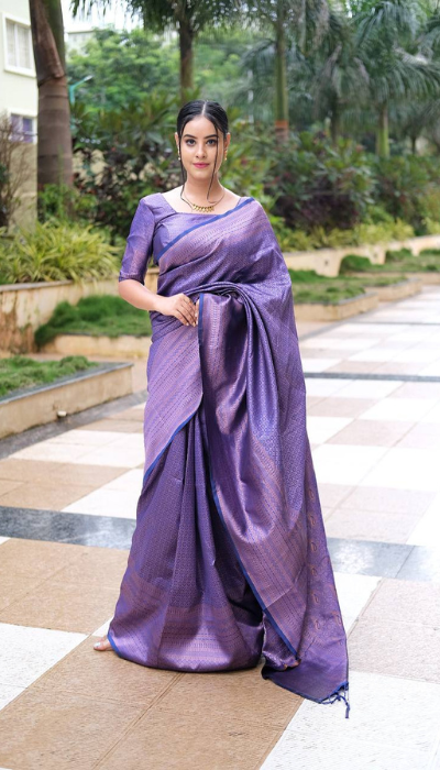 Bollywood Silk Blend Art Silk Saree