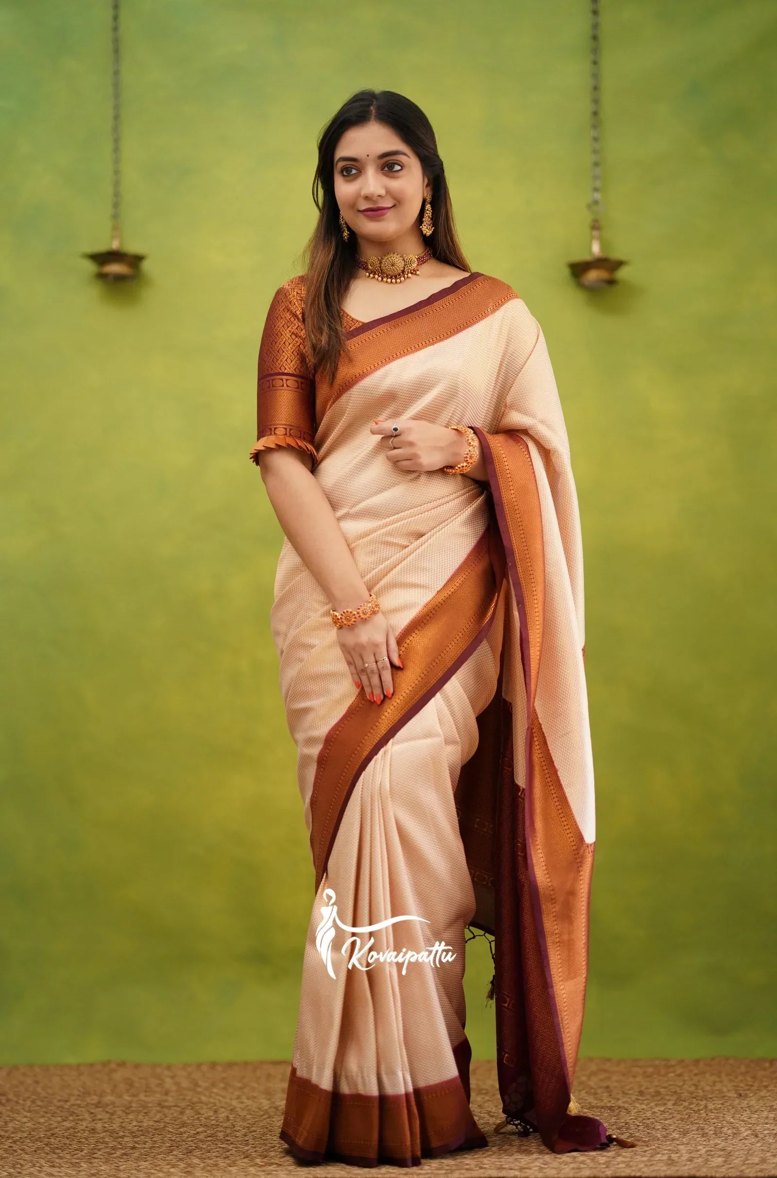 Soft and Smooth Silk Saree with pastel shades