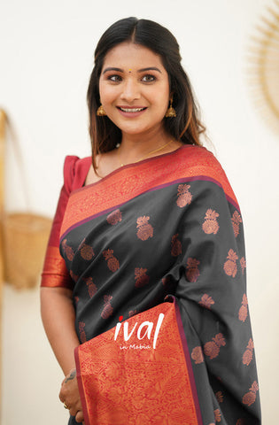 Pure Katan Silk Saree with Zari Stripes