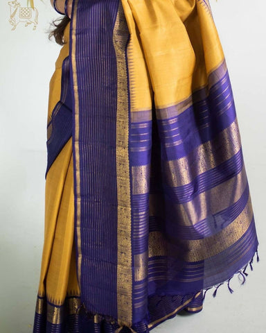 Traditional handloom weave silk saree
