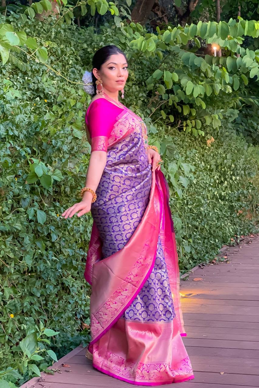 Luxurious South Indian Silk Saree