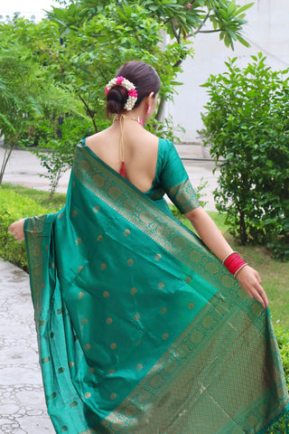 Soft and Smooth Silk Saree with ombre effect