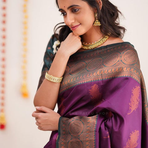 Creative art silk saree with intricate print designs