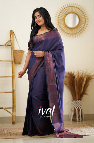 Creative art silk saree with abstract designs