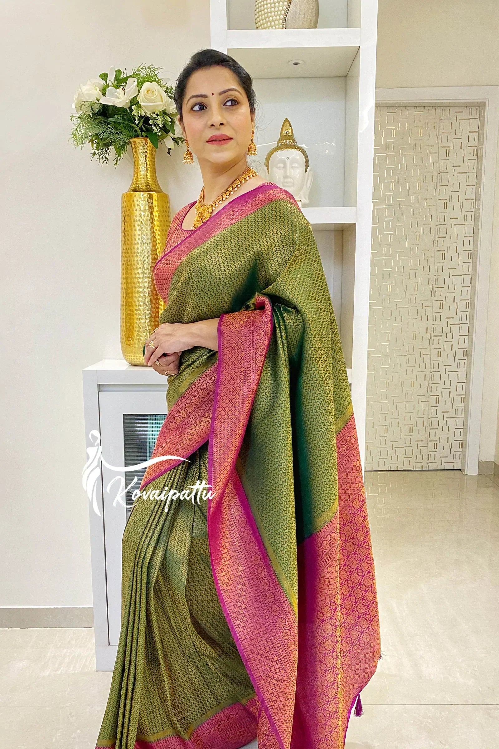 Gorgeous South Indian silk saree