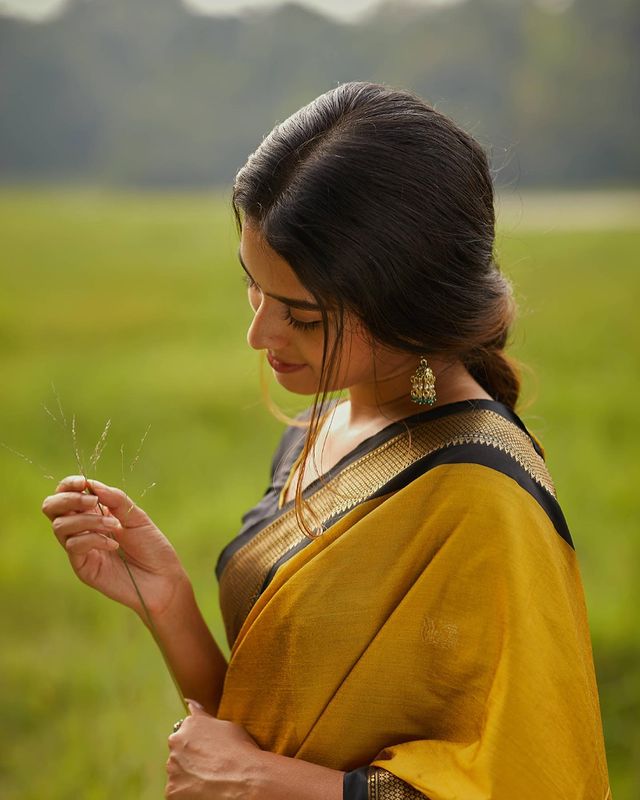 Banarasi Silk Saree with Brocade Design